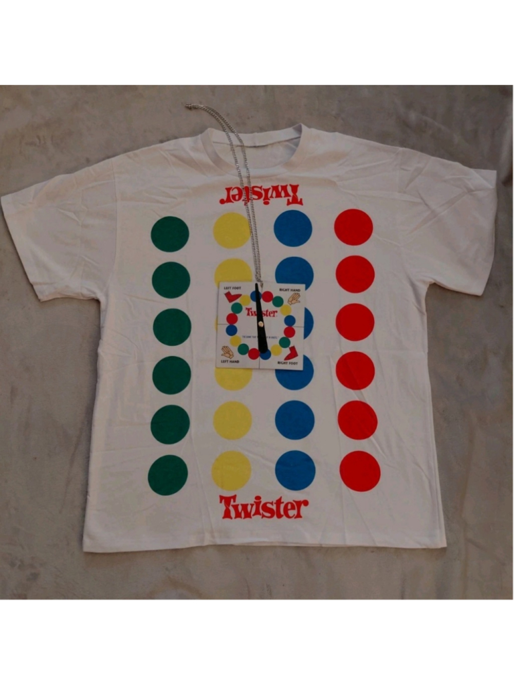 Disguise Twister Game Board Tshirt Cosplay Costume Size Medium Brand New